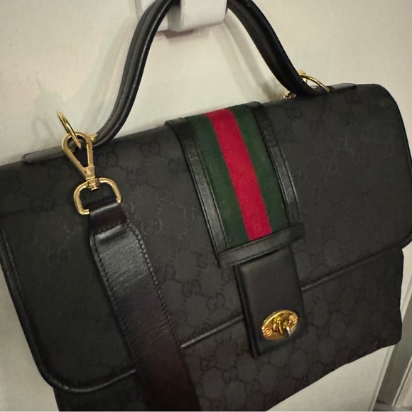Vintage Gucci Two Way Bag - Picture 8 of 10